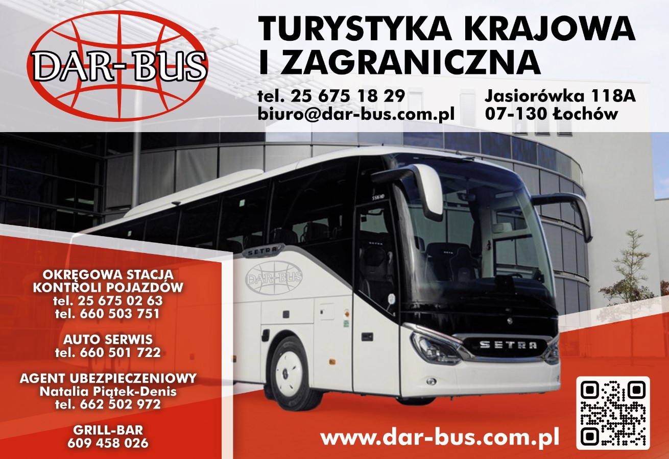 wynajem autokarów WYSZKÓW